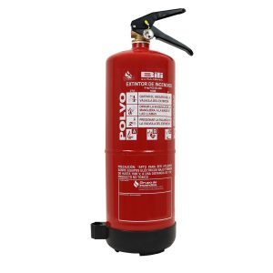 Extintor de polvo ABC 6 kg